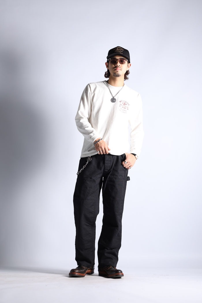 W-KNEE PAINTER PANTS