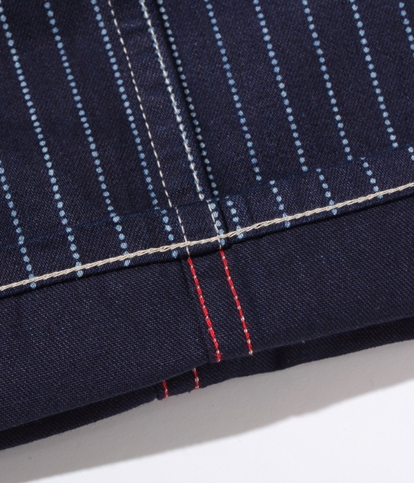 9oz WABASH STRIPE ENGINEER PANTS