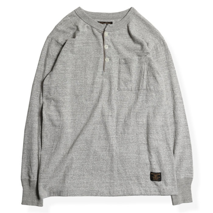 VINTAGE HENLY NECK LS