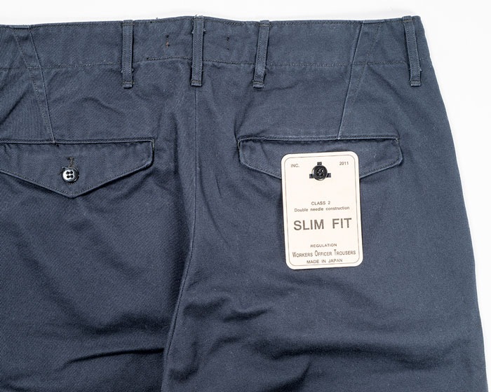 OFFICER TROUSERS SLIM TYPE2
