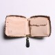 BILLFORD ROUND ZIP VINTAGE HORSEHIDE