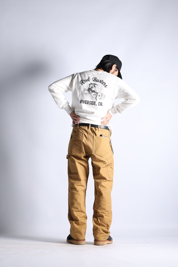 W-KNEE PAINTER PANTS