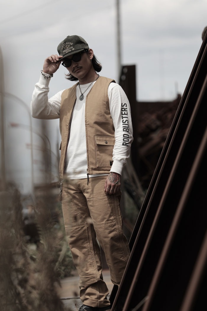 W-KNEE PAINTER PANTS