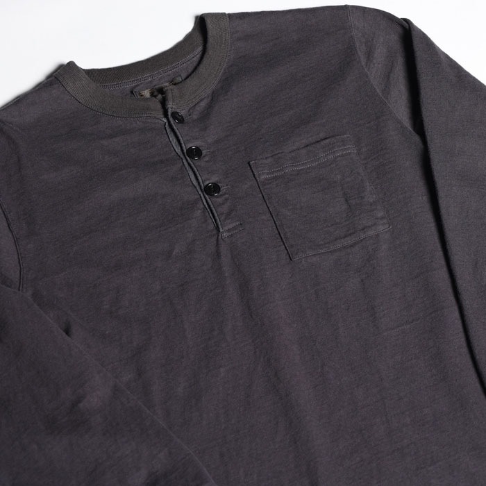 VINTAGE HENLY NECK LS