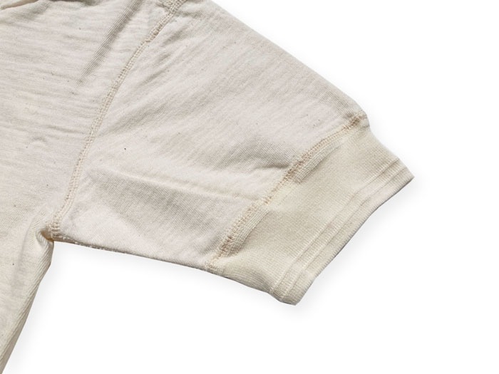 SUGAR VALLEY 22TH LTD OIL CO. PRINT LOOP WHEEL SHORT SLLEVE HENLEY