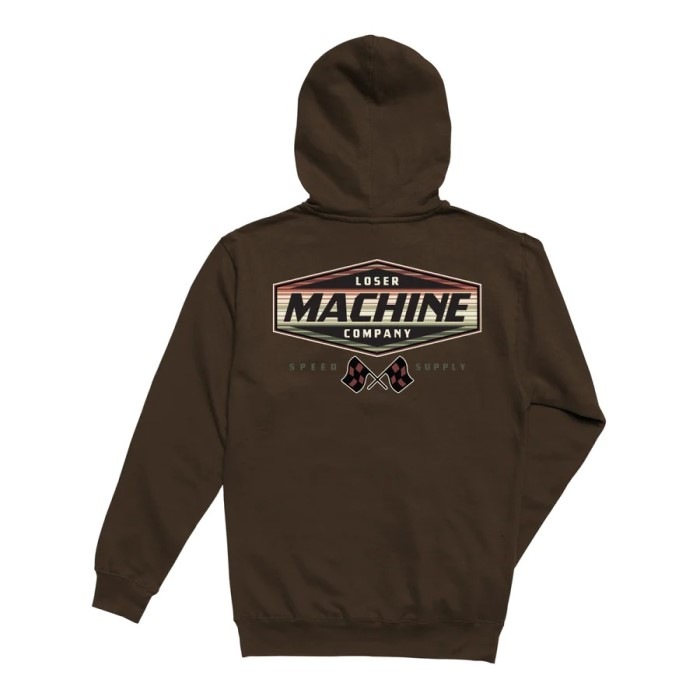 LOSER MACHINE COMPANY : OVERDRIVE SERAPE PULLOVER HOOD