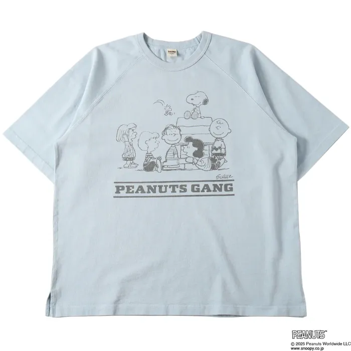 PEANUTS GANG 10/- Heavyweight S/S Print T-shirt