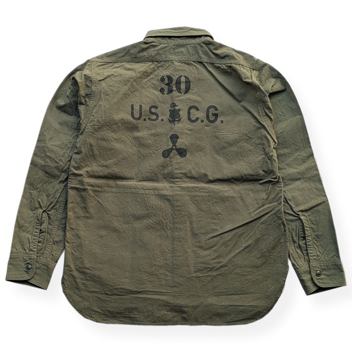 MARSHAL ISLANDER CREWMAN'S " (Utility Shirts Type-N-3) Custom "Nameless Naval Crew."