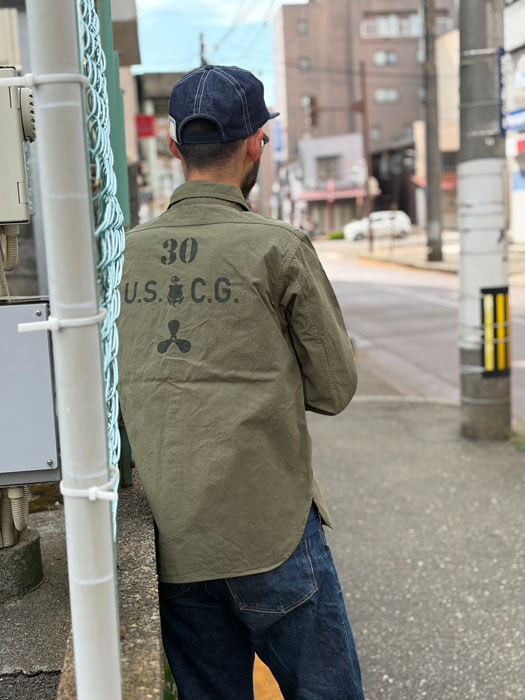 MARSHAL ISLANDER CREWMAN'S " (Utility Shirts Type-N-3) Custom "Nameless Naval Crew."