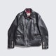 AD-02L SHEEPSKIN DOUBLE RIDERS JACKET (LONG TYPE)