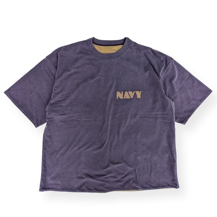 REVERSIDLE T-SHIRT��NAVY��