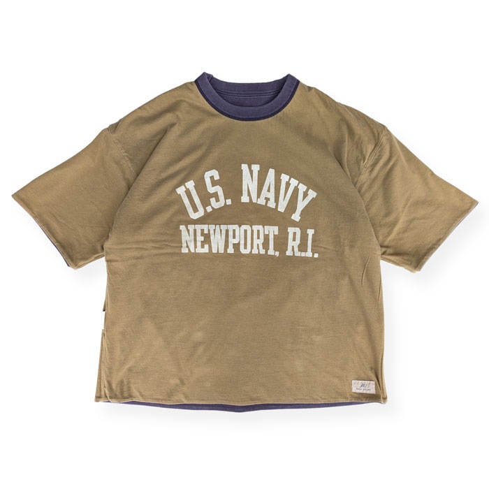 REVERSIDLE T-SHIRT��NAVY��