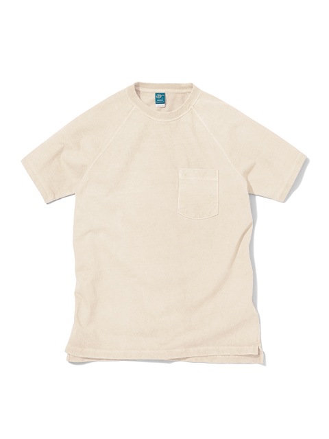 S/S HEAVY RAGLAN POCKET TEE