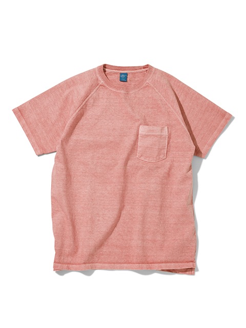 S/S HEAVY RAGLAN POCKET TEE