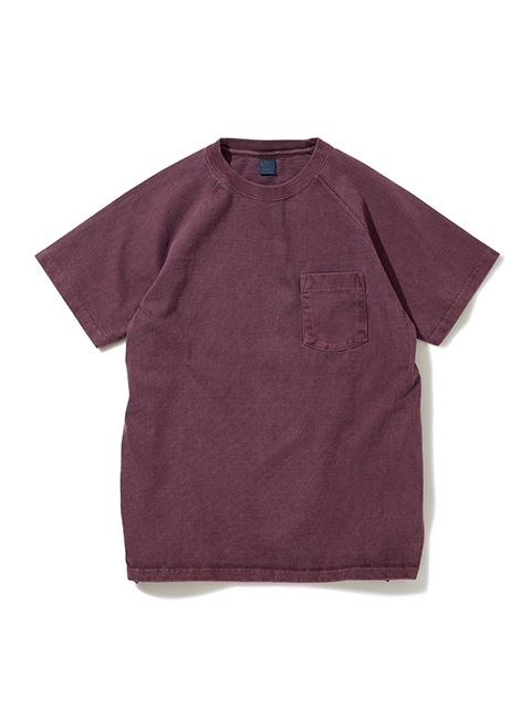 S/S HEAVY RAGLAN POCKET TEE