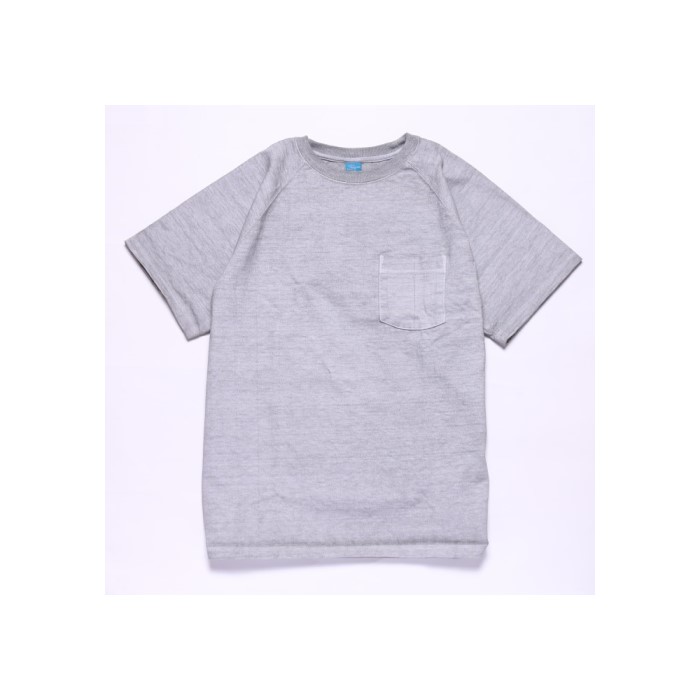 S/S HEAVY RAGLAN POCKET TEE