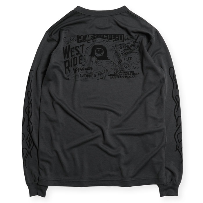 POWER DRY LONG TEE-2: POWER AND SPEED