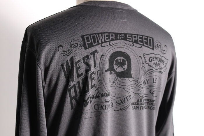 POWER DRY LONG TEE-2: POWER AND SPEED