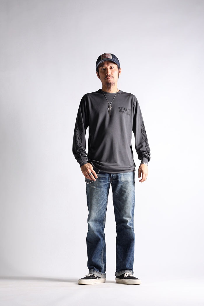 POWER DRY LONG TEE-2: POWER AND SPEED