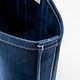 Deluxe Tote Bag/ Navy Body x Red Handle