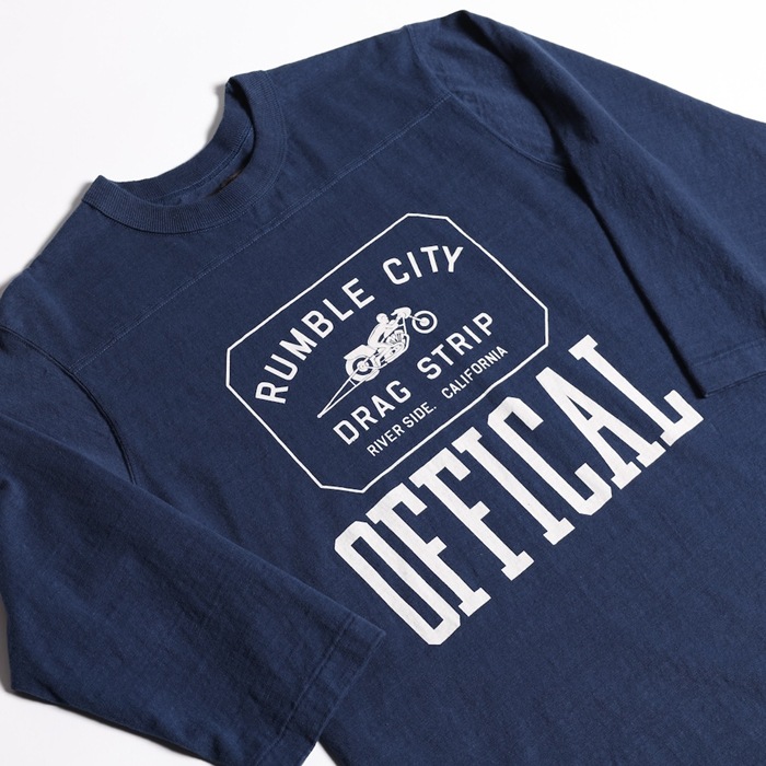 VINTAGE FOOTBALL TEE 26-02: RUMBLE CITY