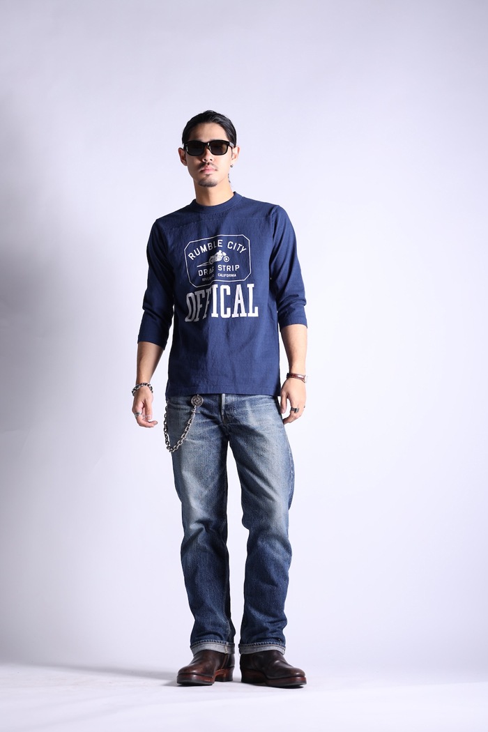 VINTAGE FOOTBALL TEE 26-02: RUMBLE CITY