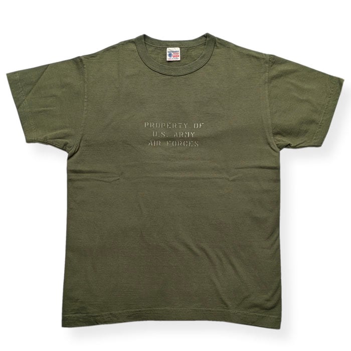 Lot No. BR79779/ BUZZ RICKSON'S S/S T-SHIRT "AIR BASE STENCIL"