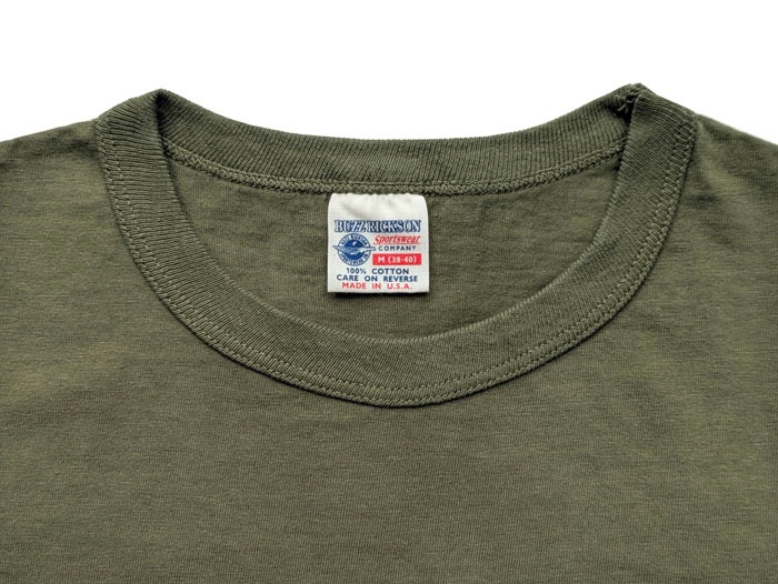 Lot No. BR79779/ BUZZ RICKSON'S S/S T-SHIRT "AIR BASE STENCIL"