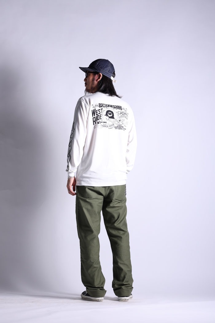 POWER DRY LONG TEE-2: POWER AND SPEED