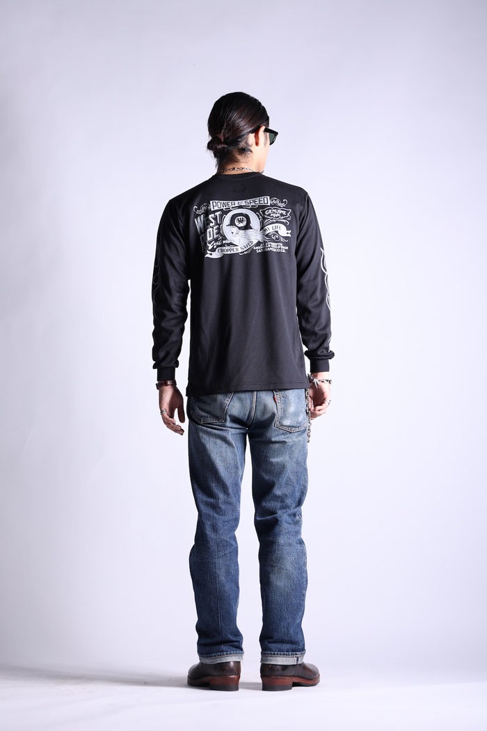 POWER DRY LONG TEE-2: POWER AND SPEED