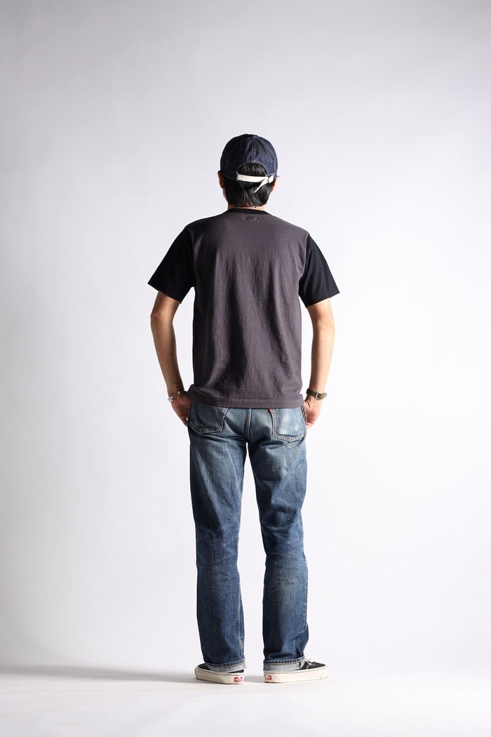 TWO TONE VINTAGE POCKET TEE