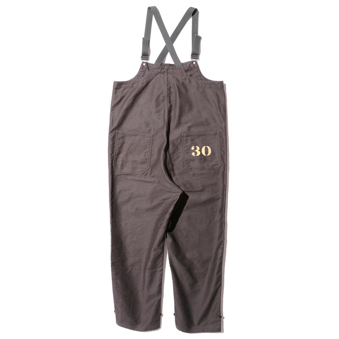 Old Midshipmen's Bib Overralls Custom "USS H.W.CREW"