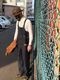 Old Midshipmen's Bib Overralls Custom "USS H.W.CREW"