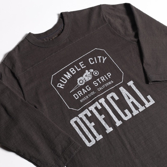 VINTAGE FOOTBALL TEE 26-02: RUMBLE CITY