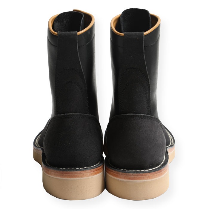 ROUGH-OUT LACE UP BOOTS