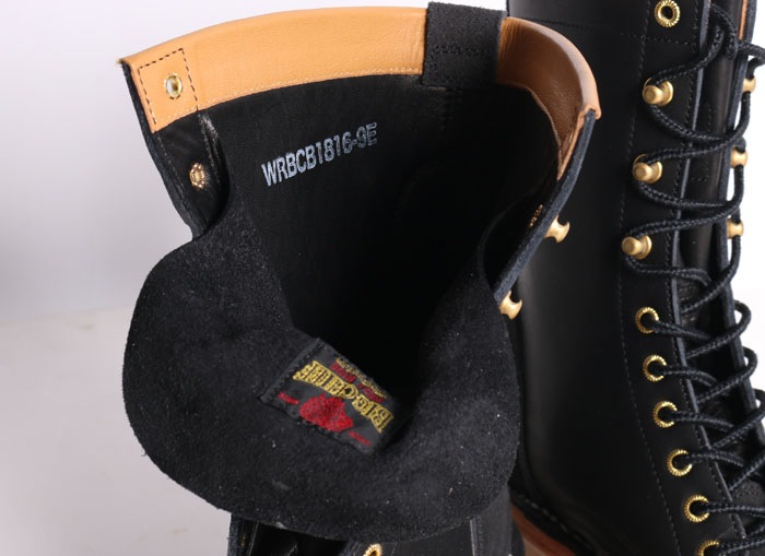 ROUGH-OUT LACE UP BOOTS