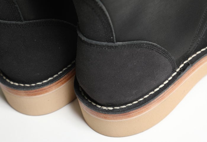 ROUGH-OUT LACE UP BOOTS