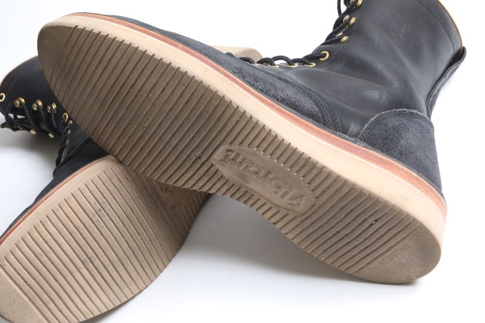 ROUGH-OUT LACE UP BOOTS