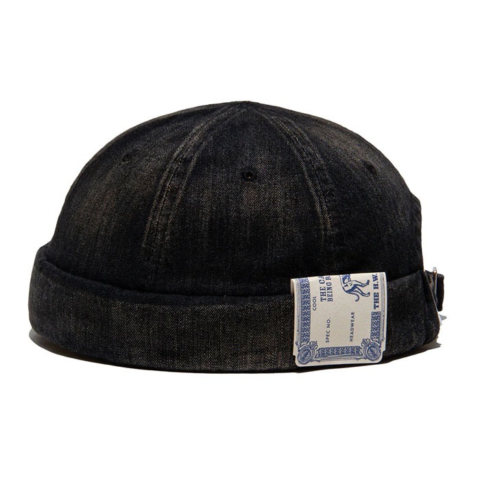 VINTAGE DENIM ROLL CAP