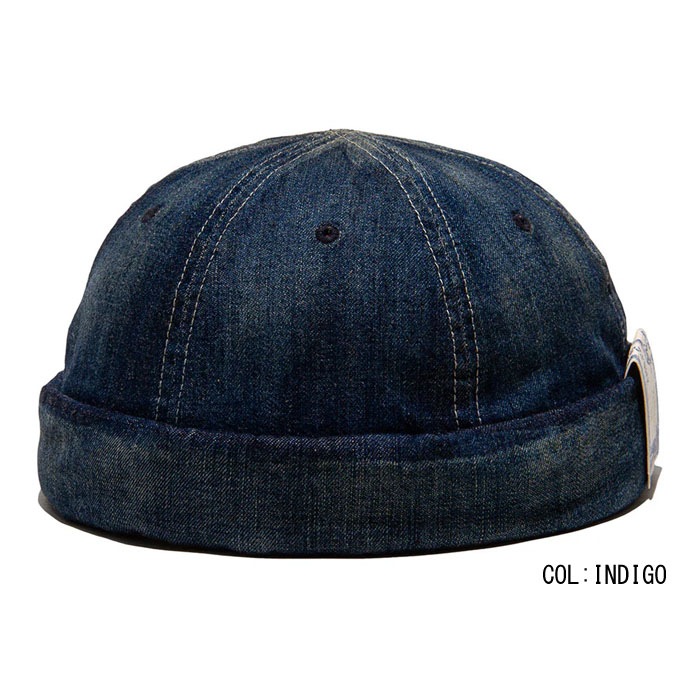 VINTAGE DENIM ROLL CAP