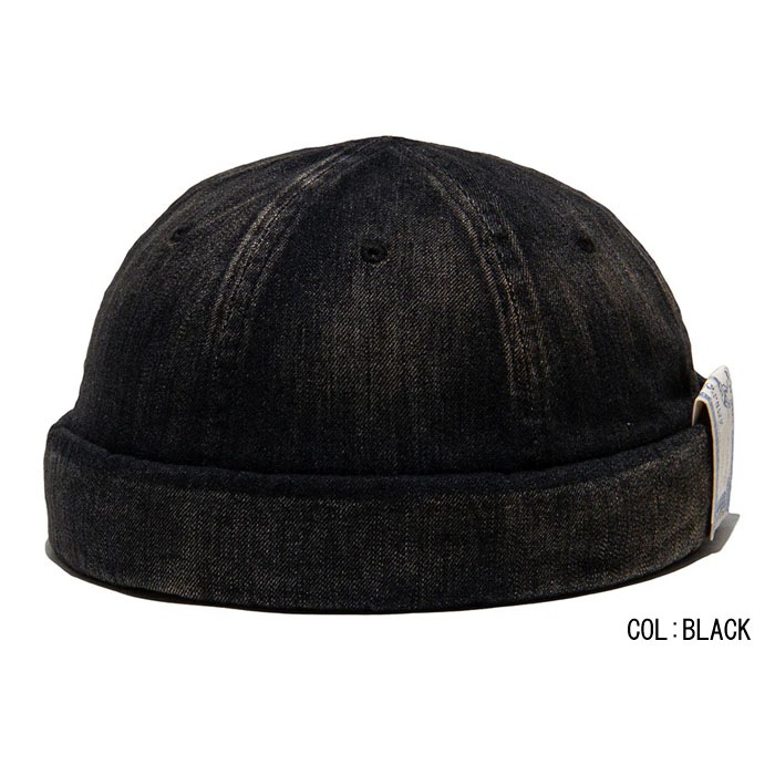 VINTAGE DENIM ROLL CAP