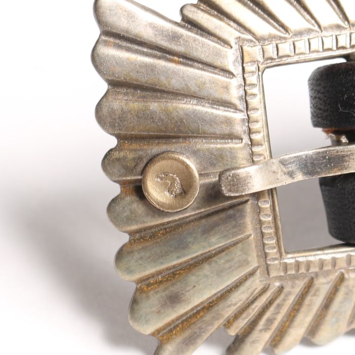 LT-0130 SUNRISE BUCKLE BELT(18K GOLD ACCENT)