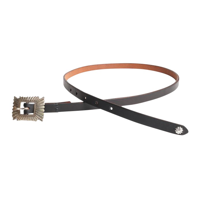 LT-0130 SUNRISE BUCKLE BELT(18K GOLD ACCENT)