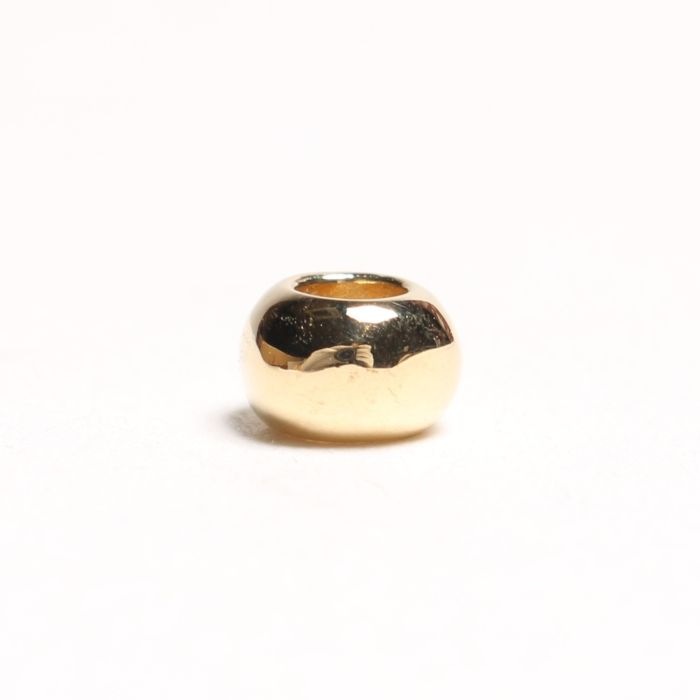 OT-B0163-18KYG 18K GOLD ROUND BEAD (S)