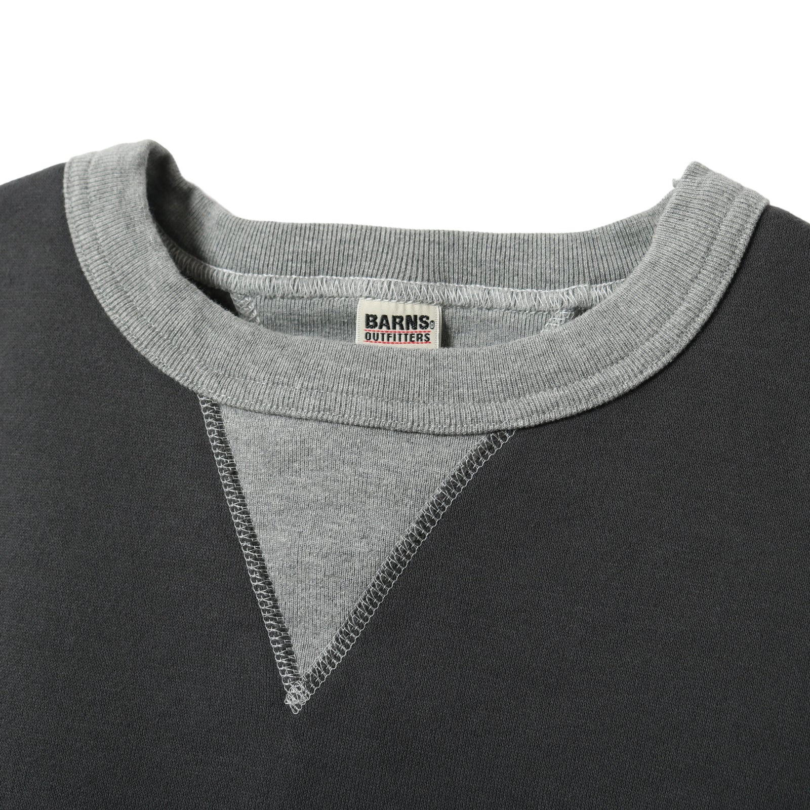 30/7 COZUN SWITCHING RIB&STICH CREWNECK SWEAT