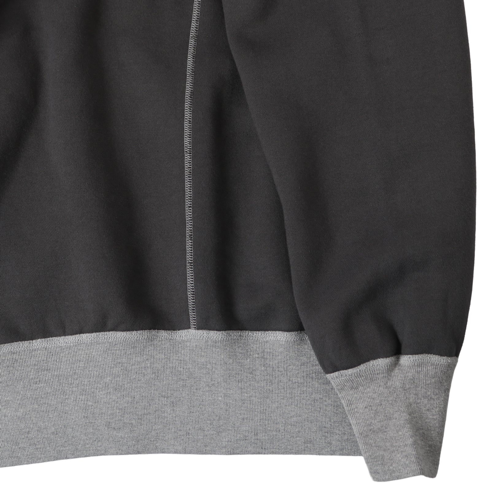 30/7 COZUN SWITCHING RIB&STICH CREWNECK SWEAT
