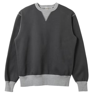 30/7 COZUN SWITCHING RIB&STICH CREWNECK SWEAT