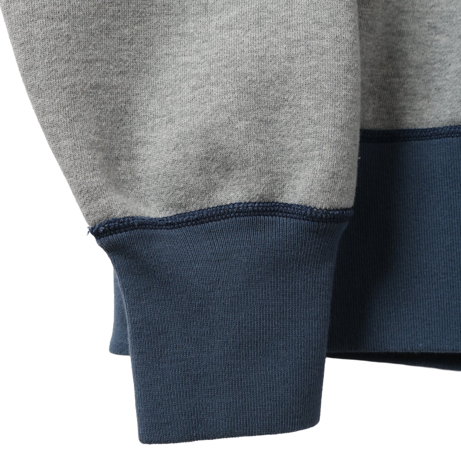 30/7 COZUN SWITCHING RIB&STICH CREWNECK SWEAT