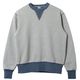 30/7 COZUN SWITCHING RIB&STICH CREWNECK SWEAT