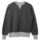30/7 COZUN SWITCHING RIB&STICH CREWNECK SWEAT
